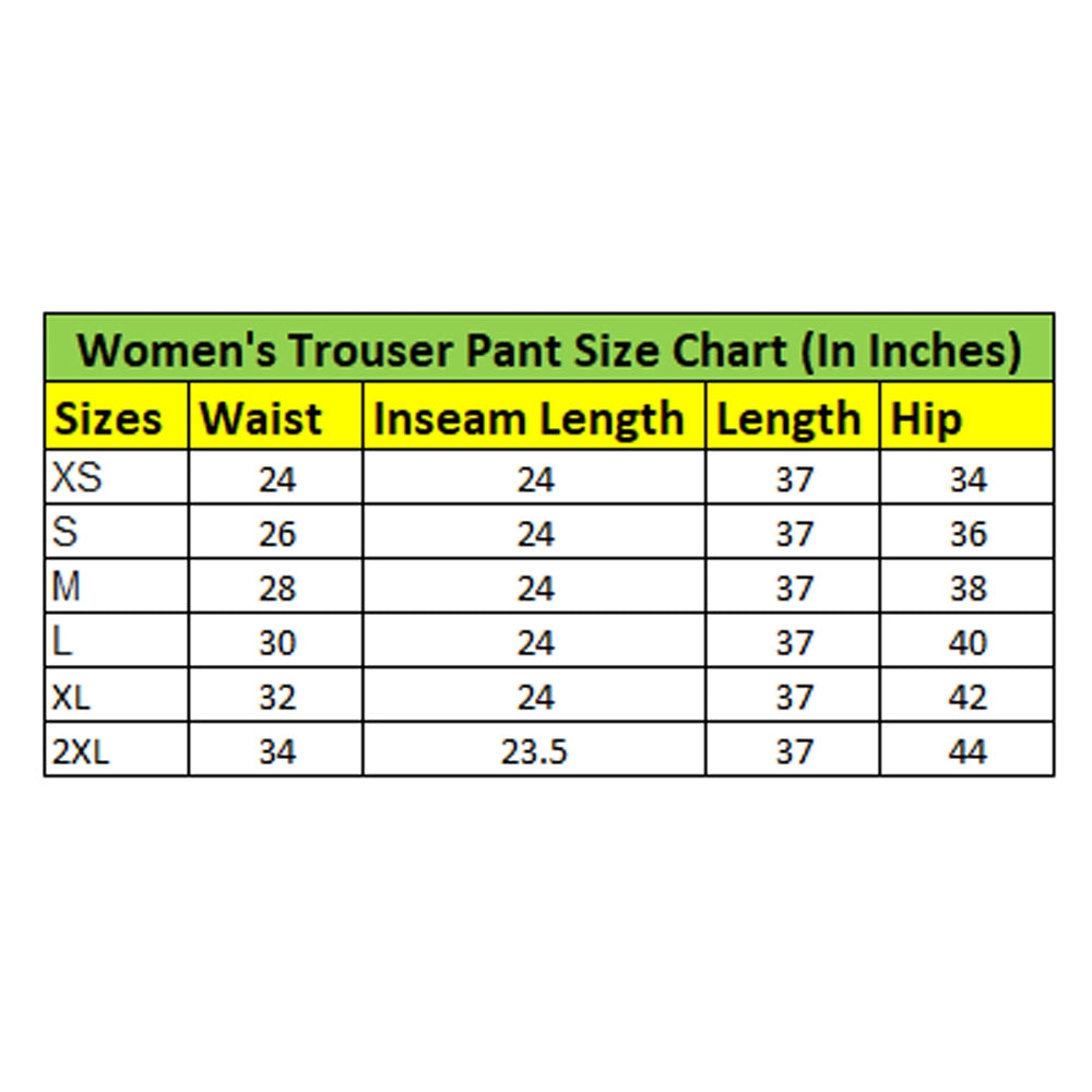 Women'S Polyester Chevron Elasticated Trousers (Multicolor)