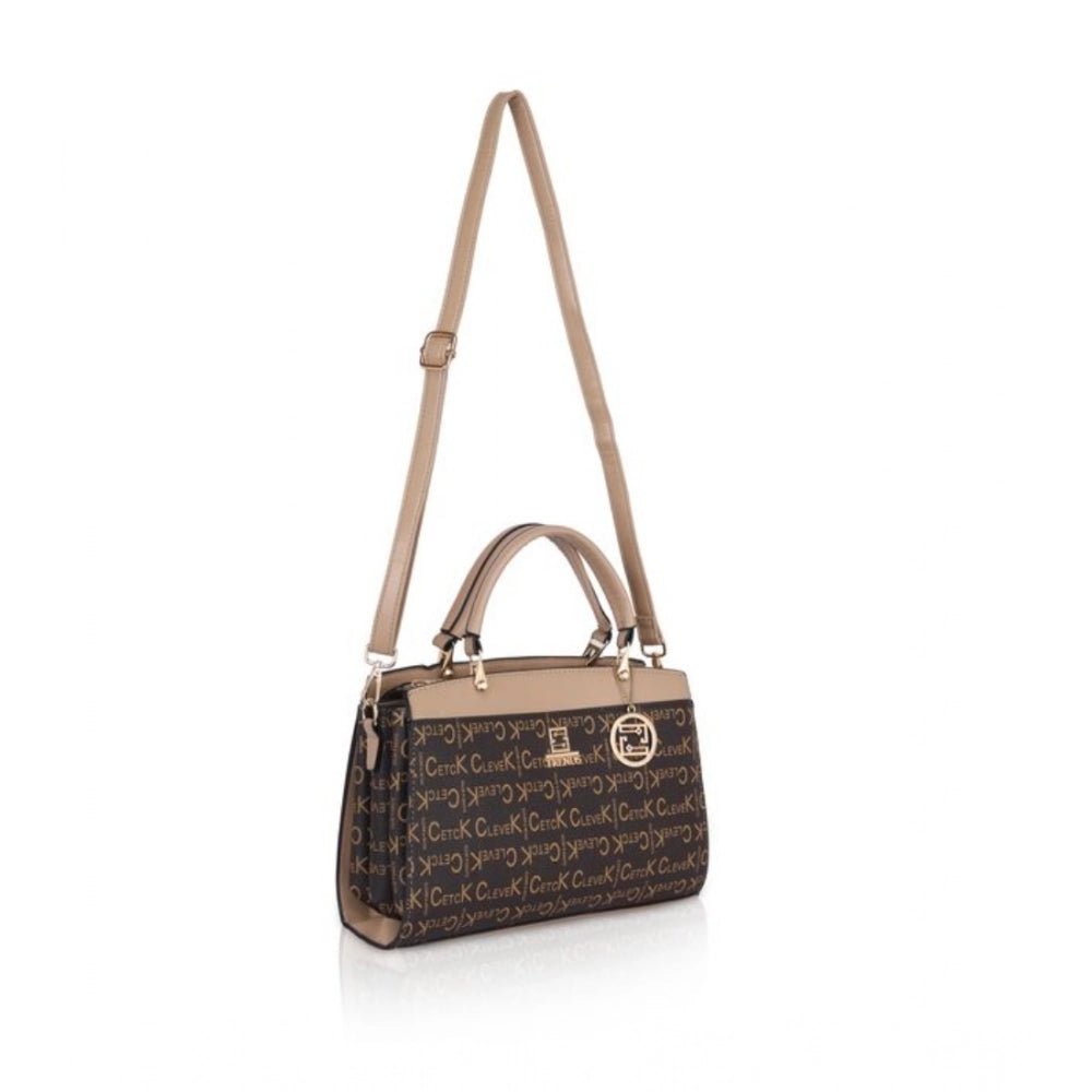 Women'S Faux Leather Printed Handbag (Hilver)