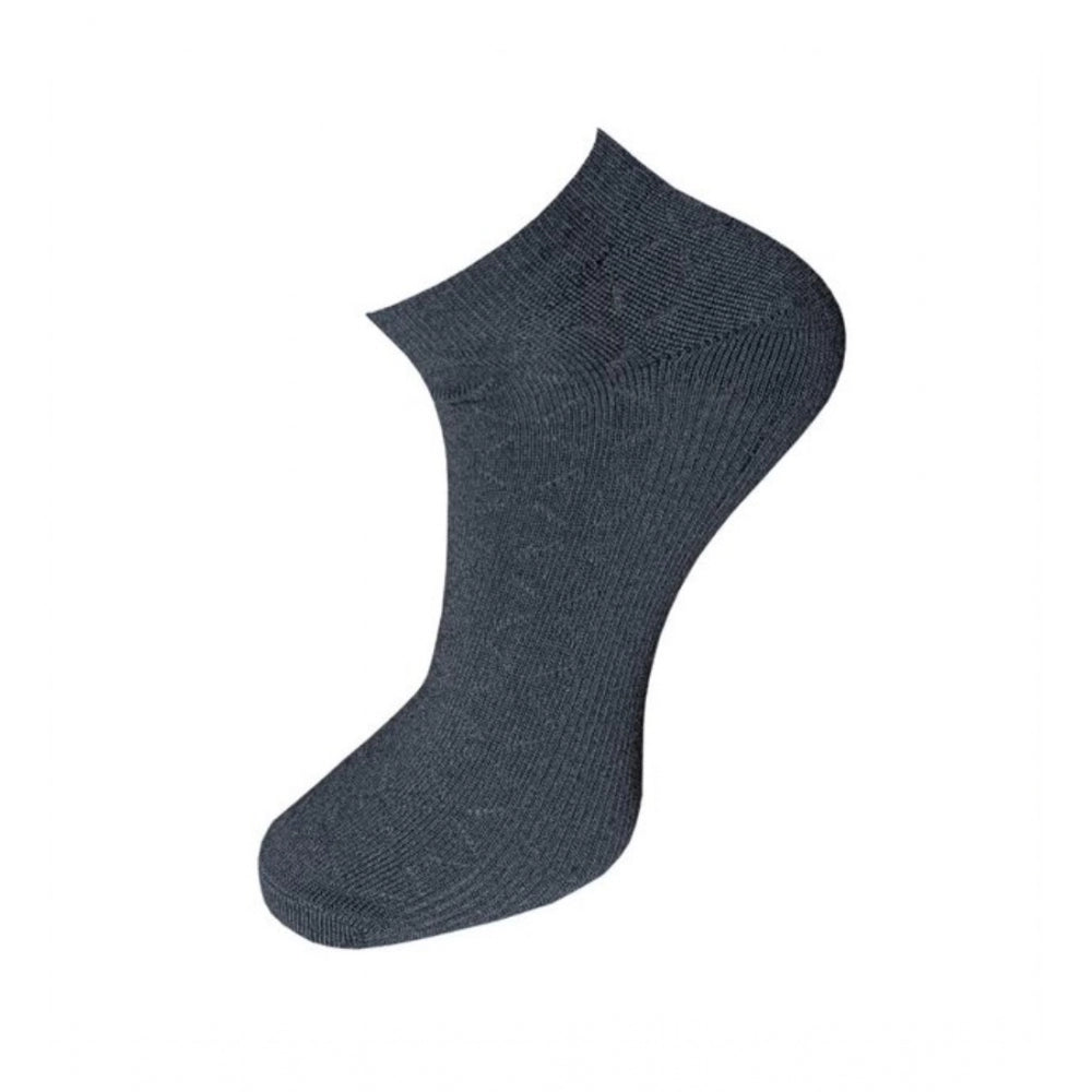 3_Pair Set Unisex Casual Cotton Printed Ankle Length Socks (Mu