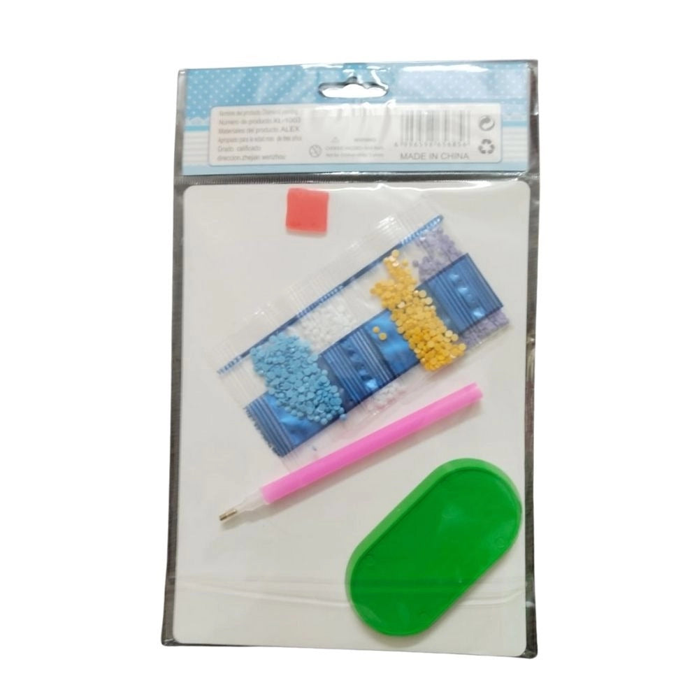 Pack Of_2 Diamond Painting Kit - Dolphin | Cardboard | Stationery | 2+