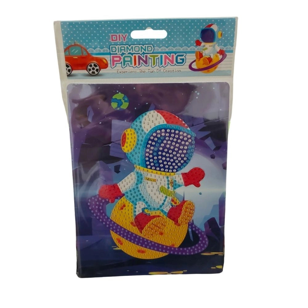 Pack Of_2 Diamond Painting Kit - Space Man | Cardboard | Stationery |