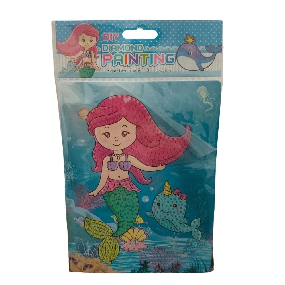 Pack Of_2 Diamond Painting Kit - Mermaid | Cardboard | Stationery | 2+