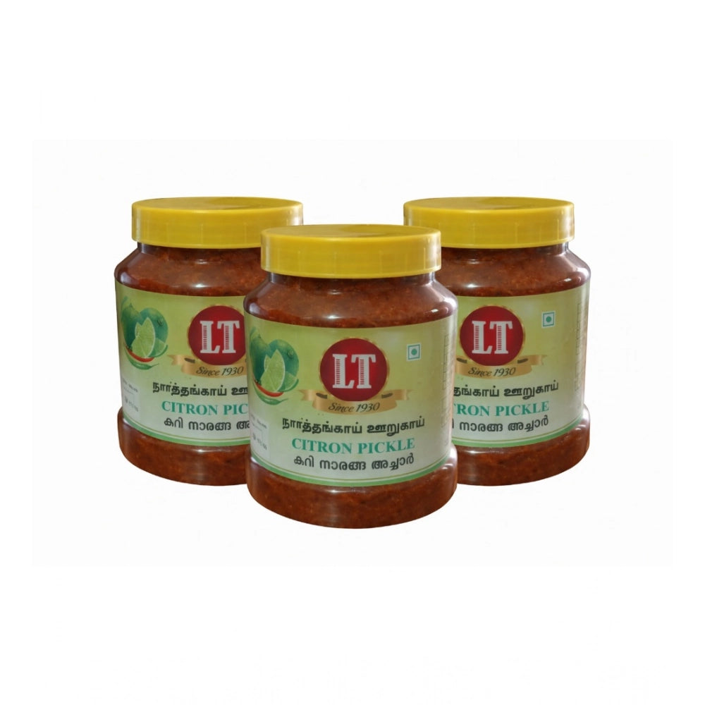 Pack Of_3 300Gm Lt Citron Pickle Traditional Digestive Side Di
