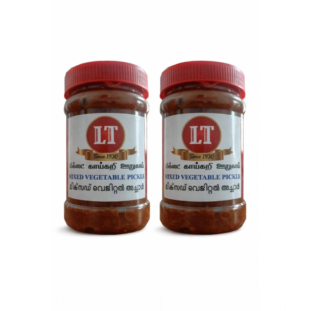 Pack Of_2 500Gm Lt Mixed Veg Pickle Traditional Digestive Side