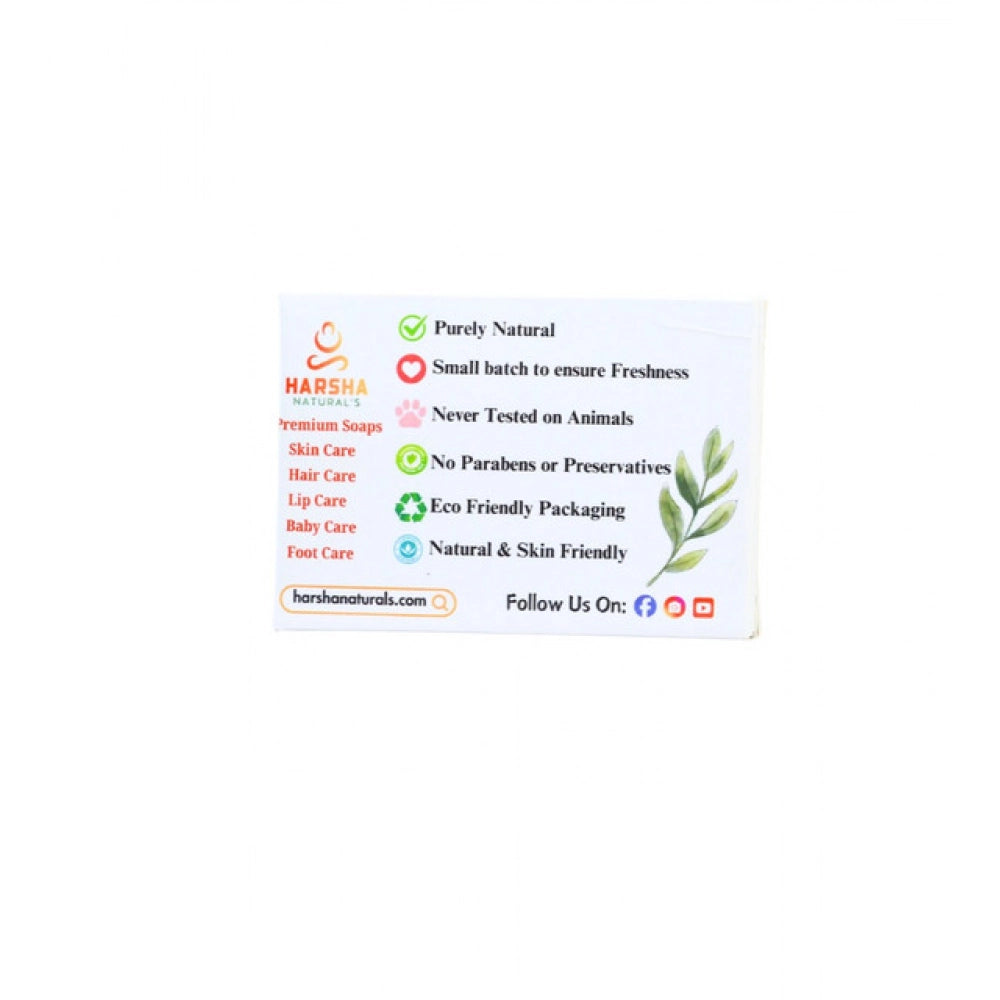 Pack Of_2 Harsha Naturals - Tulsi Soap (100Gm)