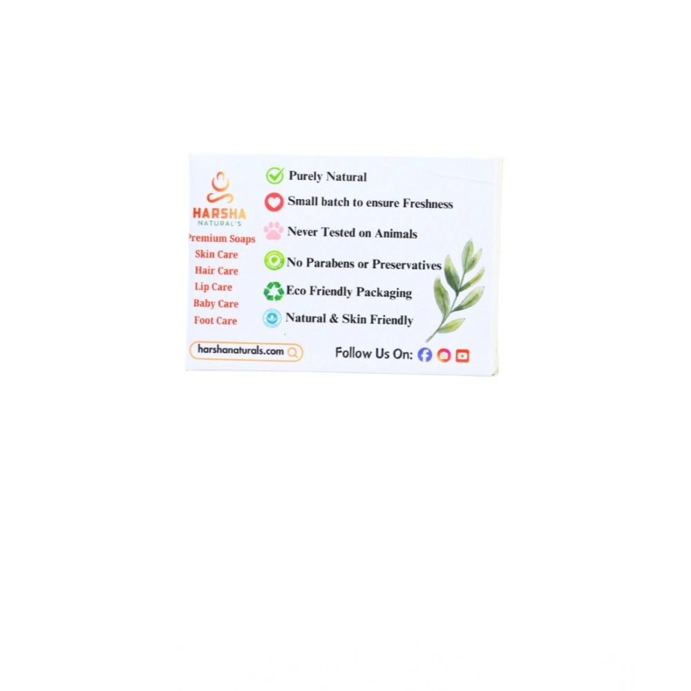 Pack Of_2 Harsha Naturals - Multani Mitti Soap (100Gm)