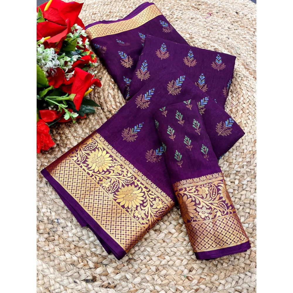Women'S Digital Dolla Silk Printed Saree With Unstitched Blous