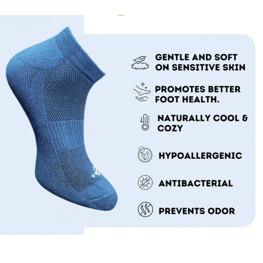 3_Pair Set Unisex Casual Cotton Printed Low Cut Socks (Multico