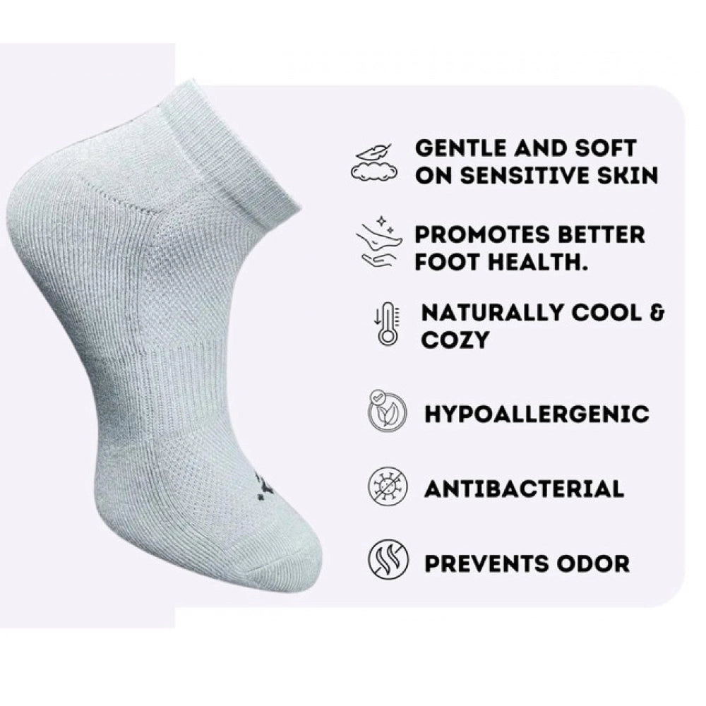 3_Pair Set Unisex Casual Cotton Printed Low Cut Socks (Multico