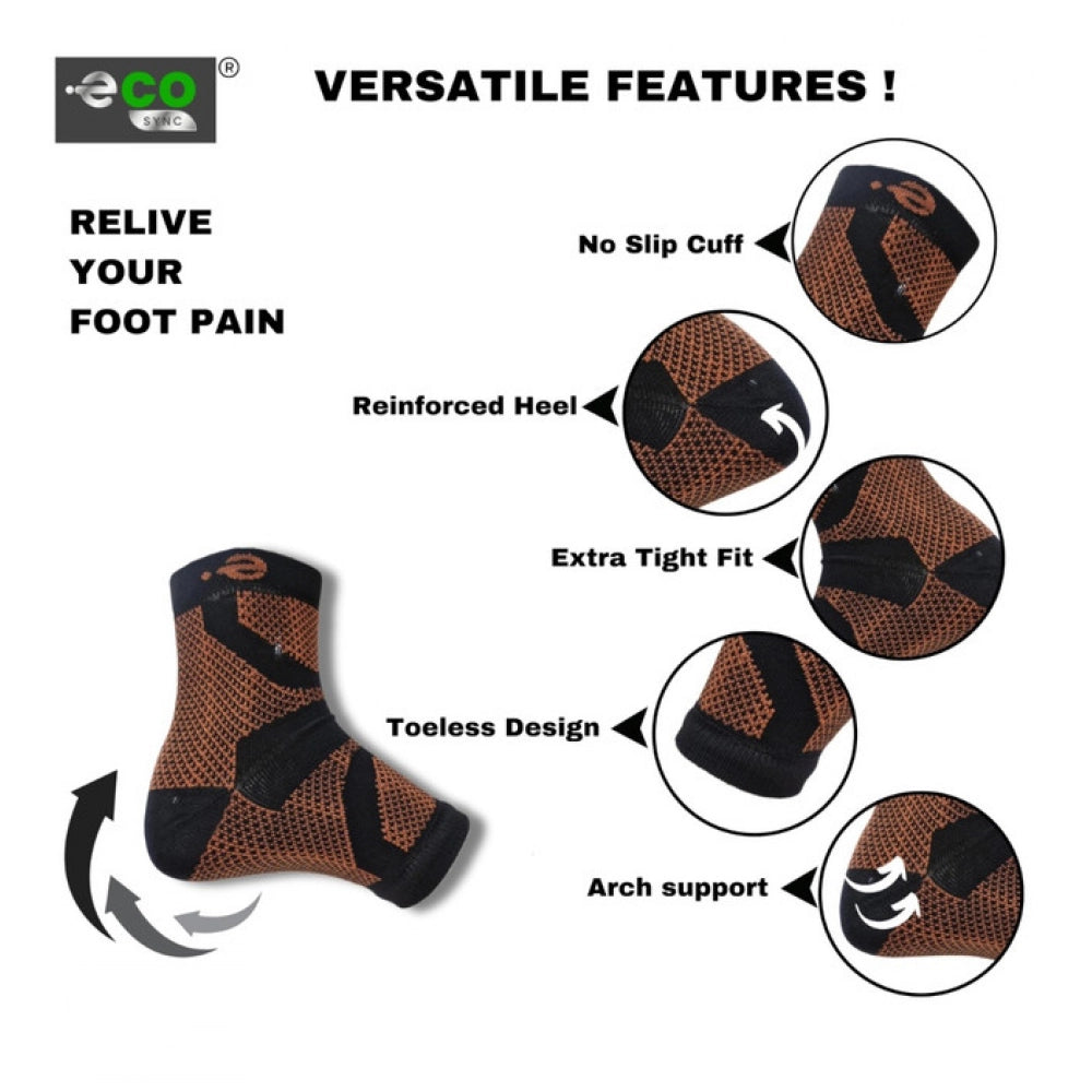 3_Pair Set Unisex Casual Cotton Printed Ankle Length Support S