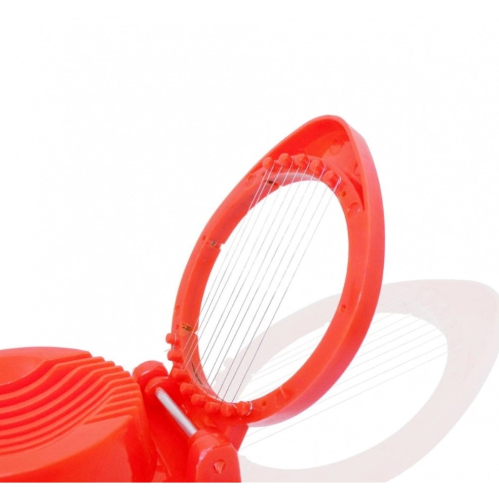Pack of 4_Plastic Egg Slicer – Stainless Steel Wire Egg Cutter for Even Slices