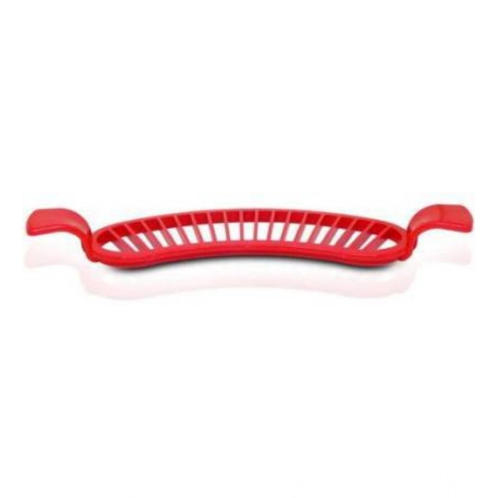 Pack of 8_Banana Slicer Cutter And Chopper – Plastic Fruit Slicers for