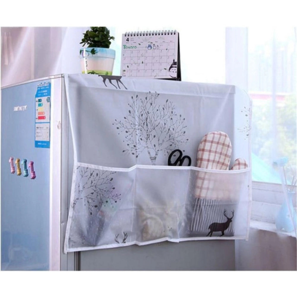 Refrigerator &Amp; Microwave Oven Cover – Dustproof, Waterproo