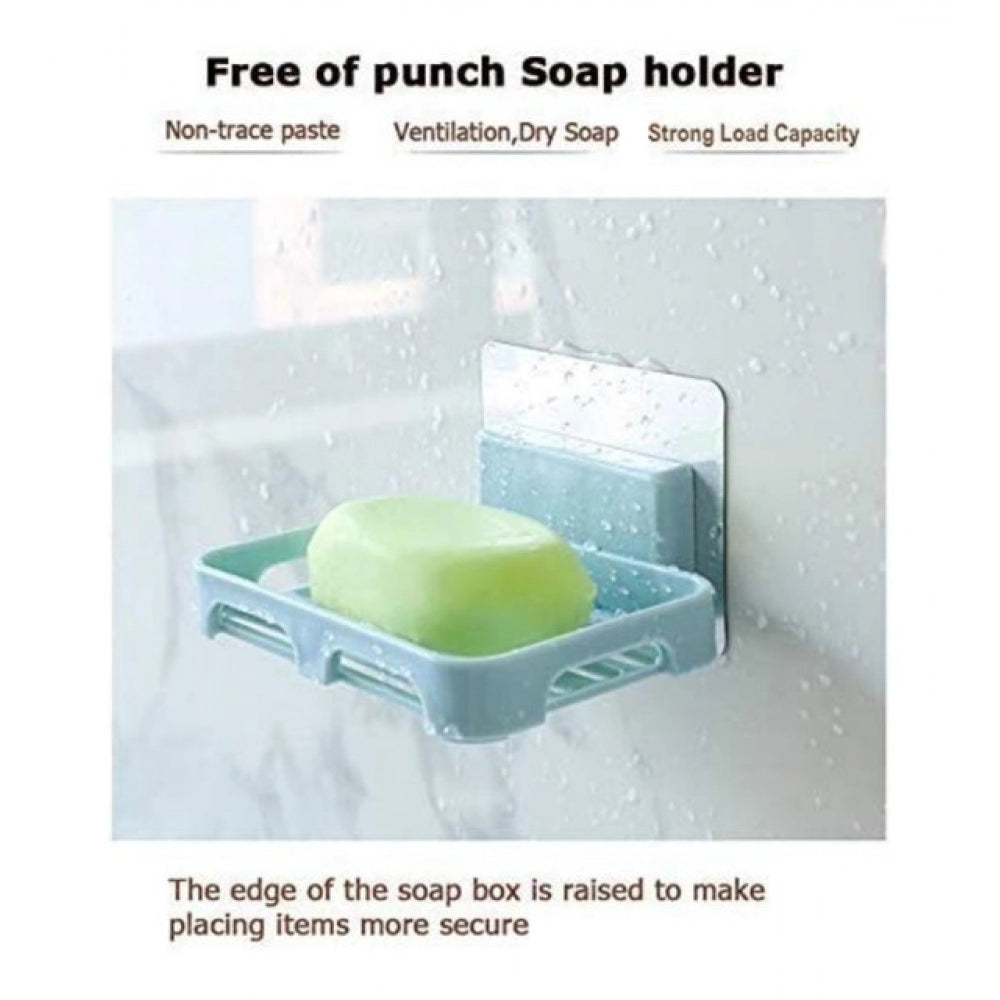 Pack Of 5_Magic Sticker Soap Holder – Wall-Mount Soap Organize