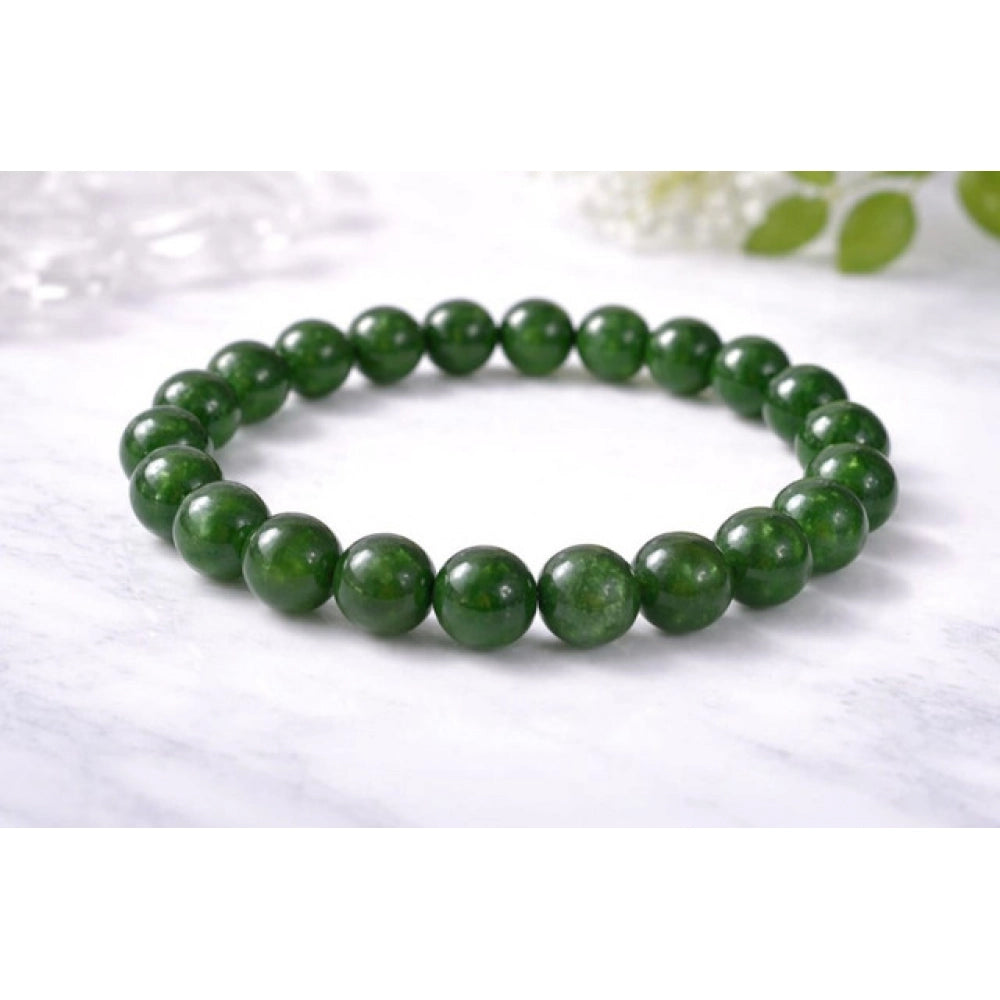 Natural Crystal 8Mm Green Aventurine Bracelet (Green)