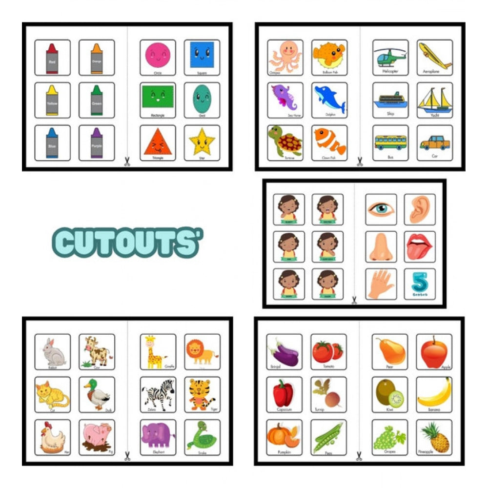 Montessori Busy Book – Early Learning Activity Set (2–4 Years,