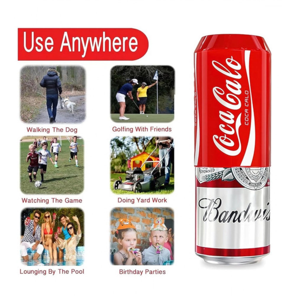 Beer Can Cover - Pack of 2, Red