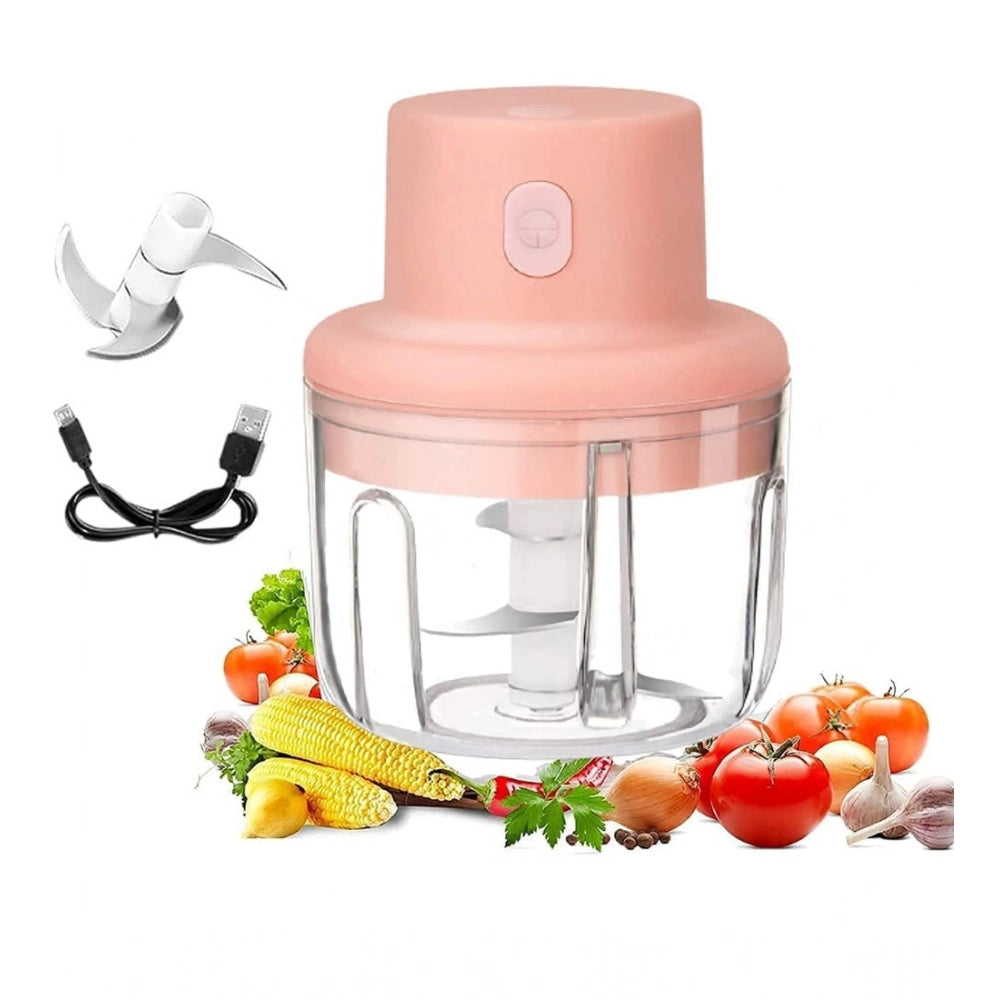 USB Garlic Chopper - Pink