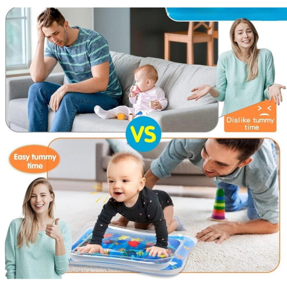 Baby Water Play Mat - Pack of 2, Multicolor