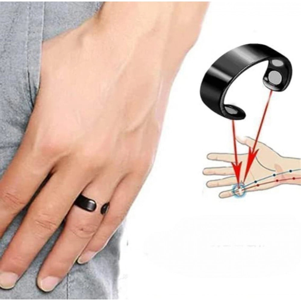 Beauty Therapy Blood Sugar Control Ring - Pack of 3, Black