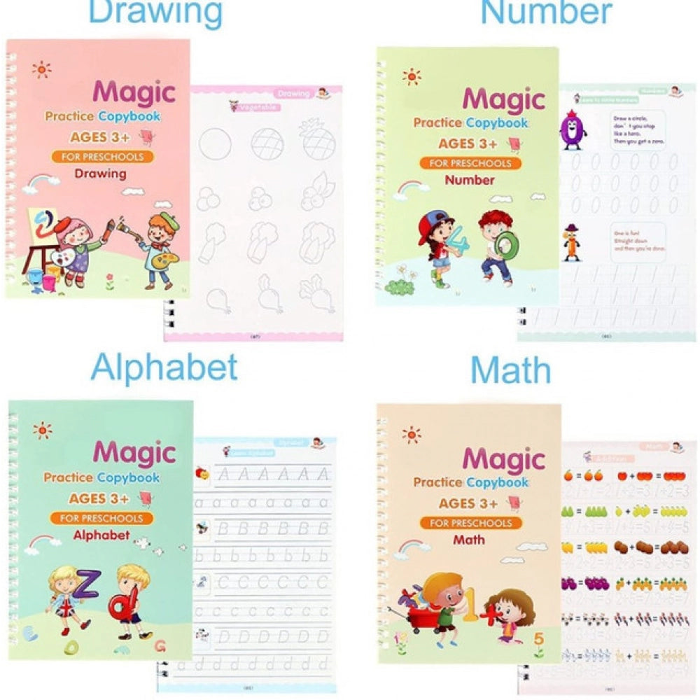 Original Sank Magic Book - Pack of 3, Multicolor