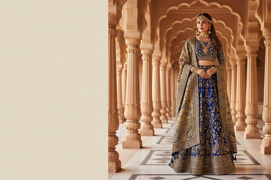 Banarasi silk salwar suit buying guide for weddings and festive occasions