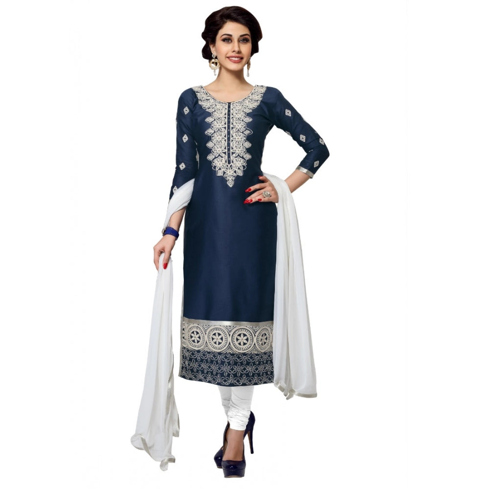 Women'S Cotton Unstitched Salwar Suit-Material With Dupatta (N