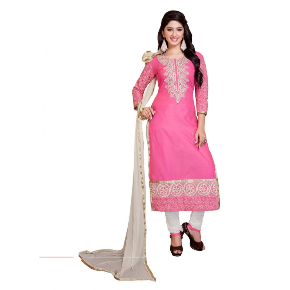 Women'S Georgette Unstitched Salwar Suit-Material With Dupatta