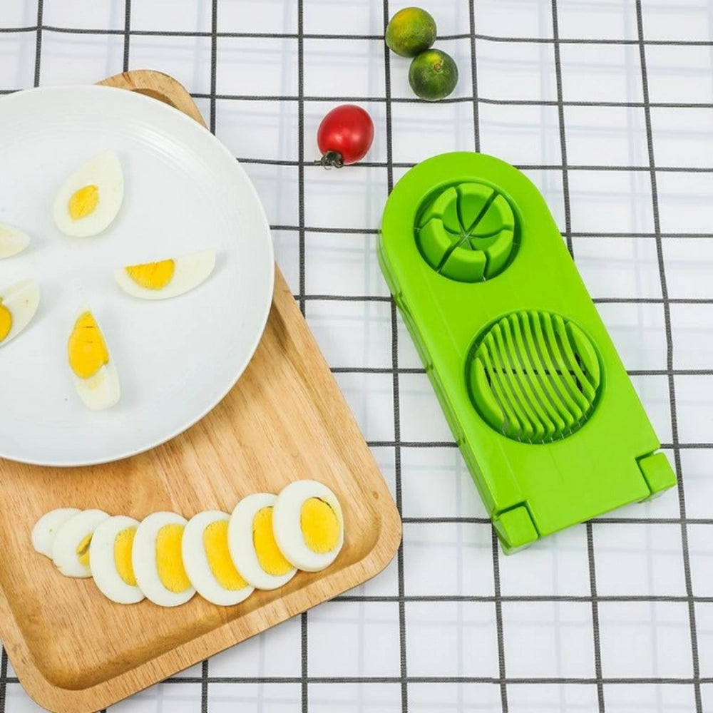 Pack Of_2_2 In 1 Boiled Egg And Mushroom Slicer Cutter Chopper
