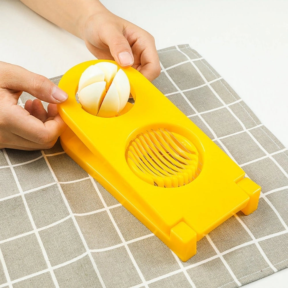 Pack Of_2_2 In 1 Boiled Egg And Mushroom Slicer Cutter Chopper