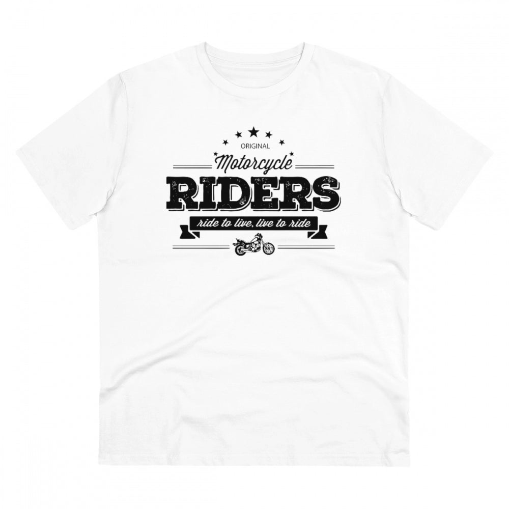 Men's PC Cotton Bike Ride Design Printed T Shirt by Vanshelle