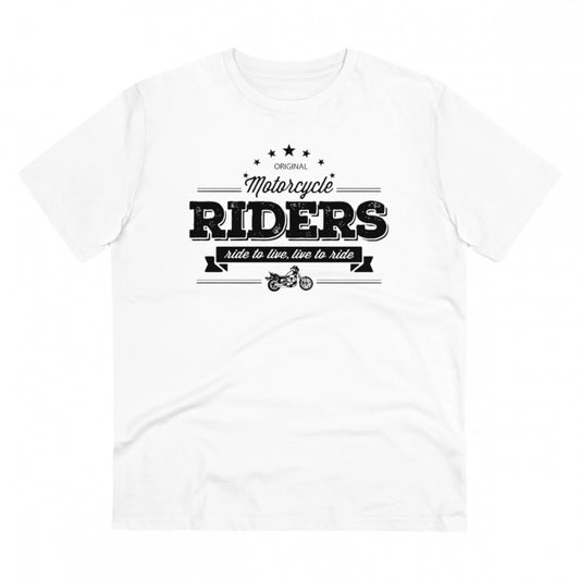 Men's PC Cotton Bike Ride Design Printed T Shirt by Vanshelle