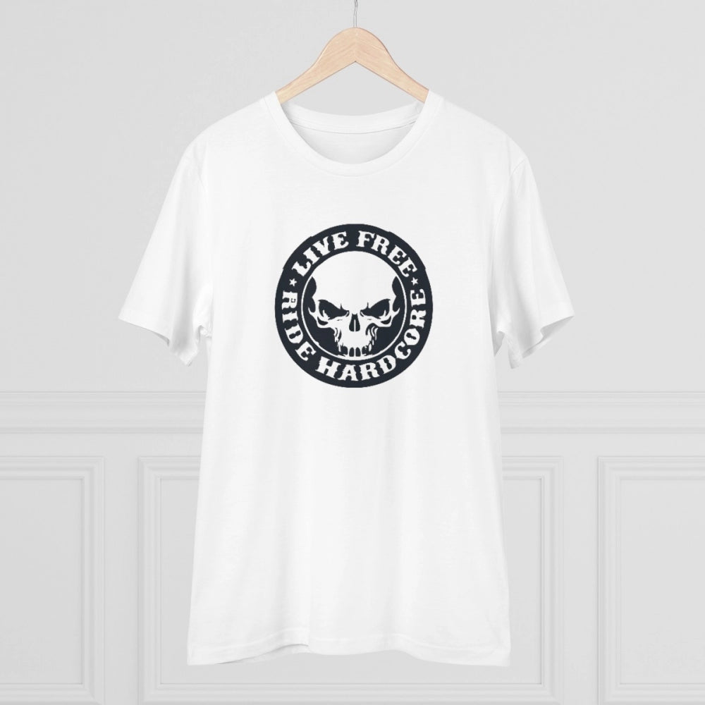 Men's PC Cotton Bike Ride Design Printed T Shirt