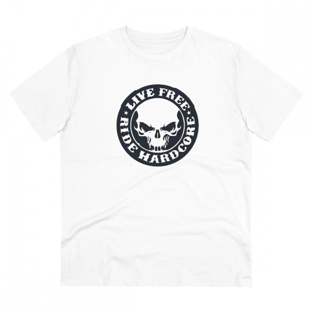 Men's PC Cotton Bike Ride Design Printed T Shirt
