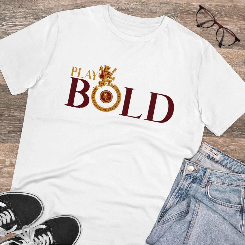 Men's PC Cotton Cricket Design Printed T Shirt