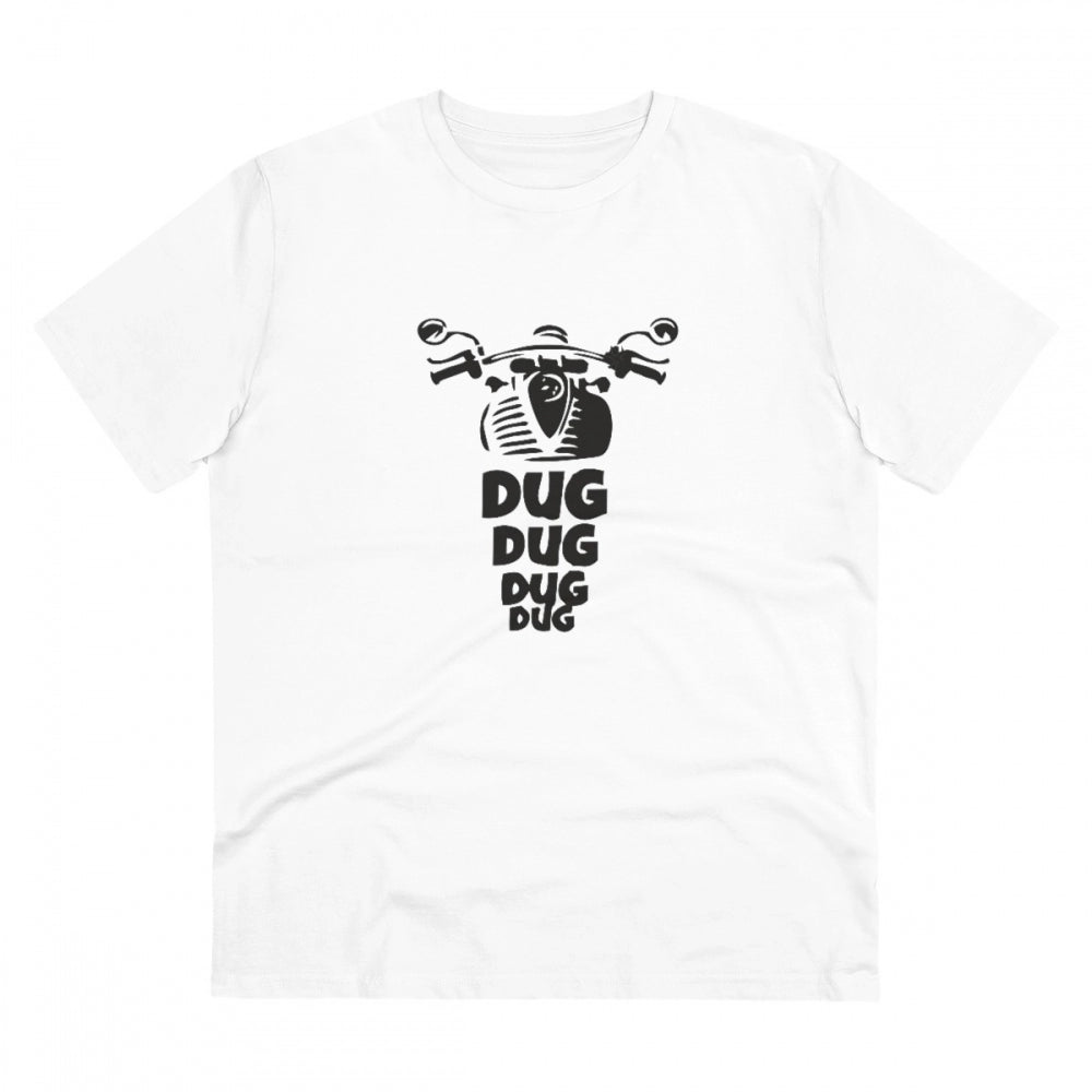 Men's PC Cotton Bike Ride Design Printed T Shirt