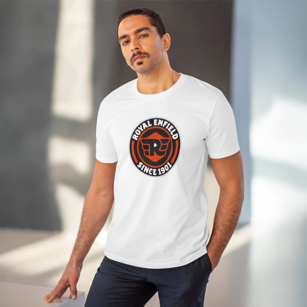 Men's PC Cotton Bike Ride Design Printed T Shirt