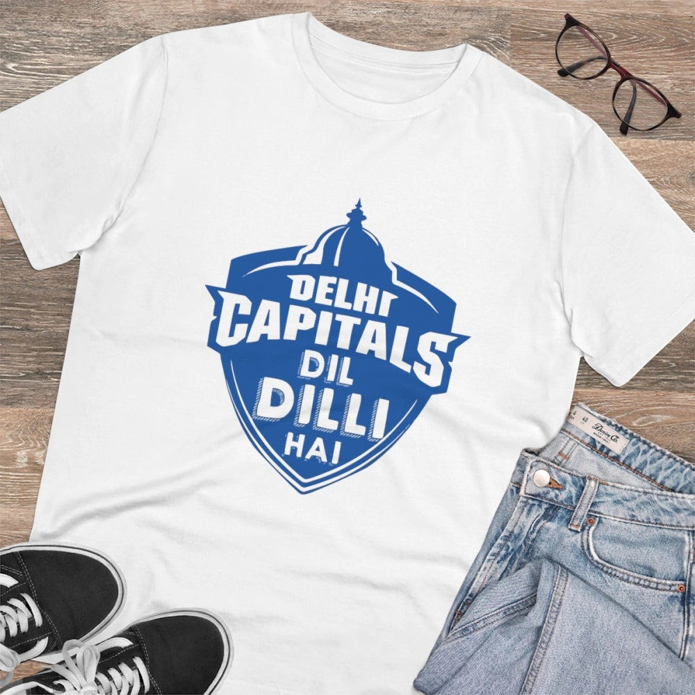 Men's PC Cotton Cricket Design Printed T Shirt