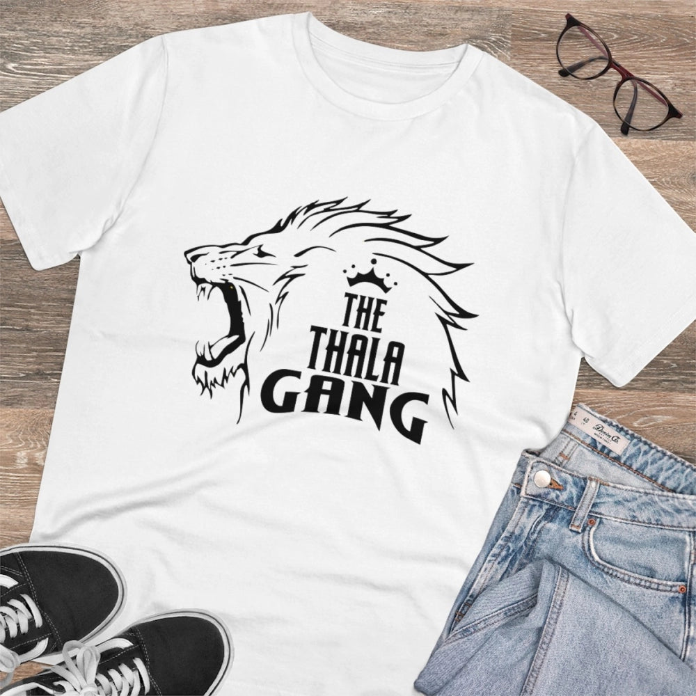 Men's PC Cotton Cricket Design Printed T Shirt