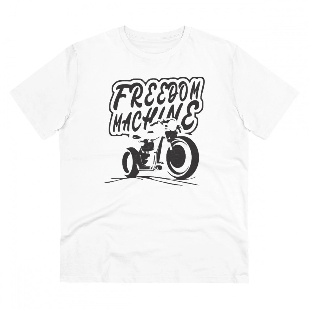Men's PC Cotton Bike Ride Design Printed T Shirt