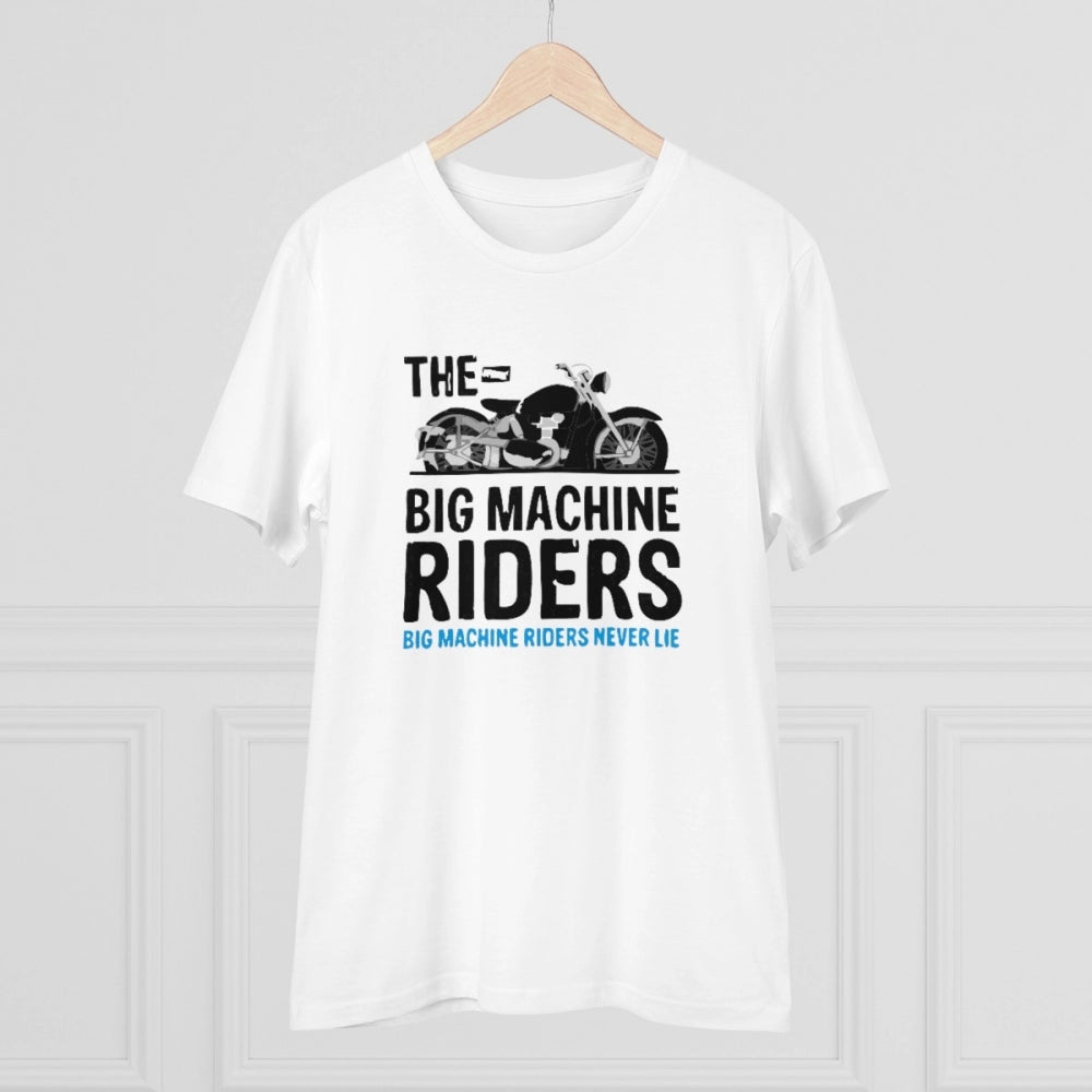 Men's PC Cotton Bike Ride Design Printed T Shirt