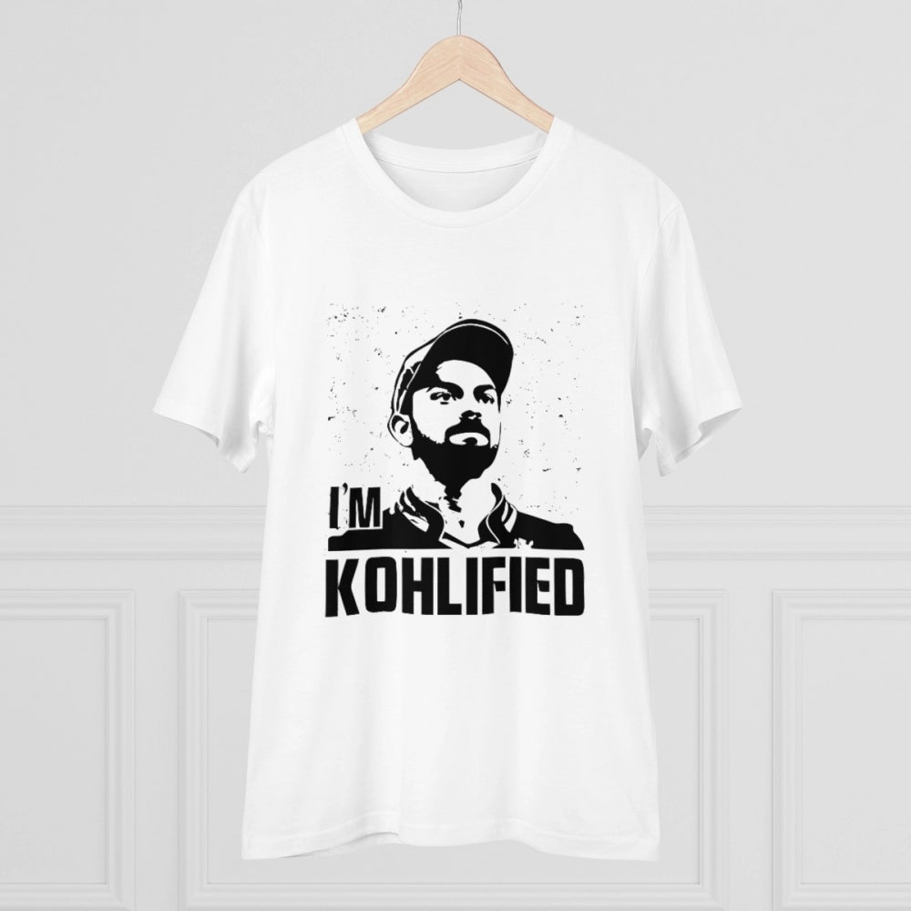 Men's PC Cotton Cricket Design Printed T Shirt