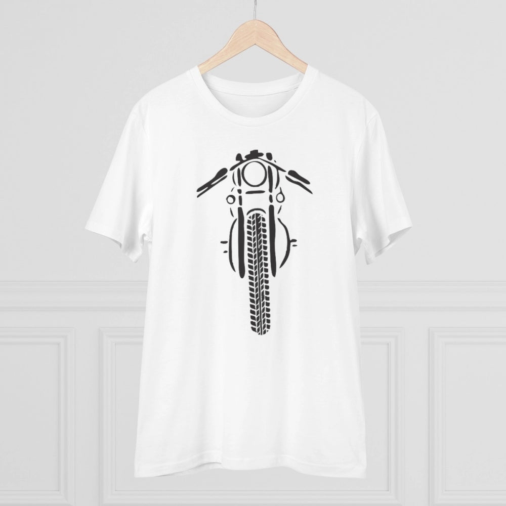 Men's PC Cotton Bike Ride Design Printed T Shirt