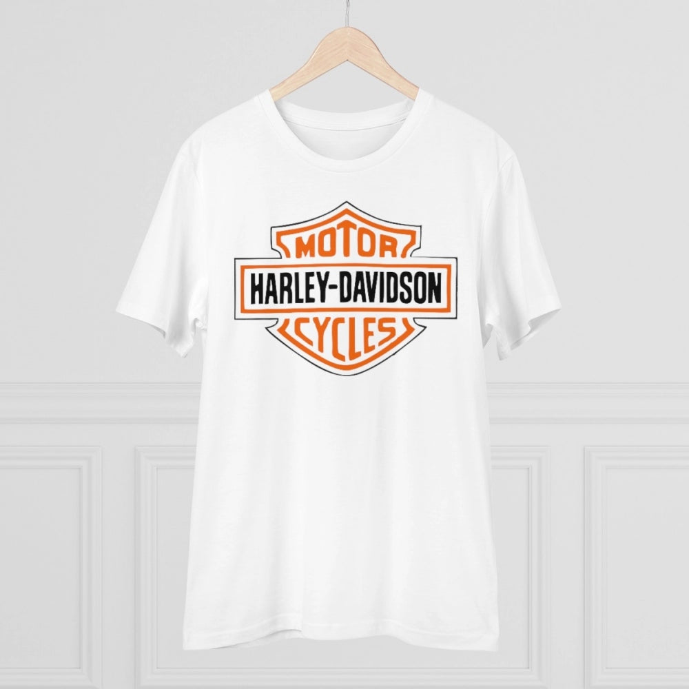 Men's PC Cotton Bike Ride Design Printed T Shirt