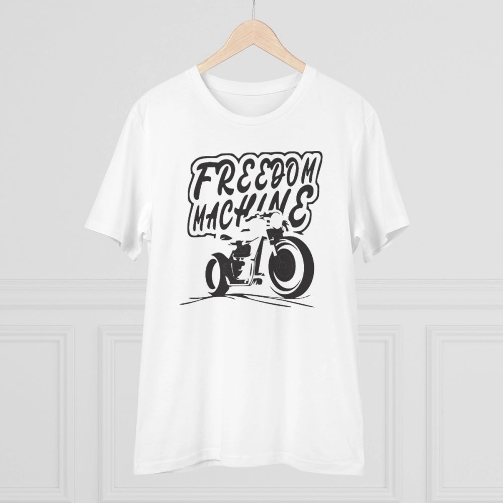 Men's PC Cotton Bike Ride Design Printed T Shirt