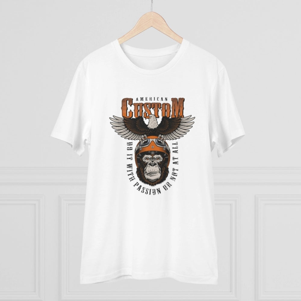 Men's PC Cotton Gorila Desing Printed T Shirt