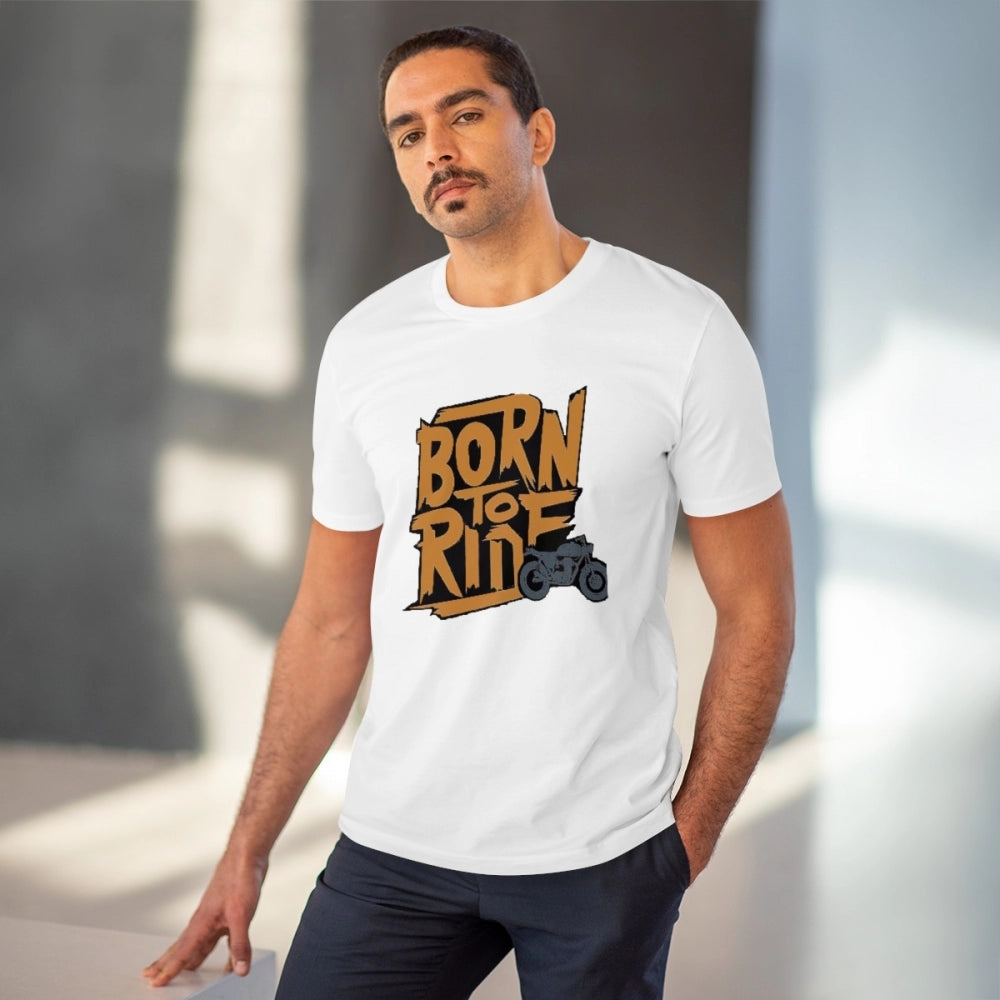 Men's PC Cotton Explore The Unseen Printed T Shirt