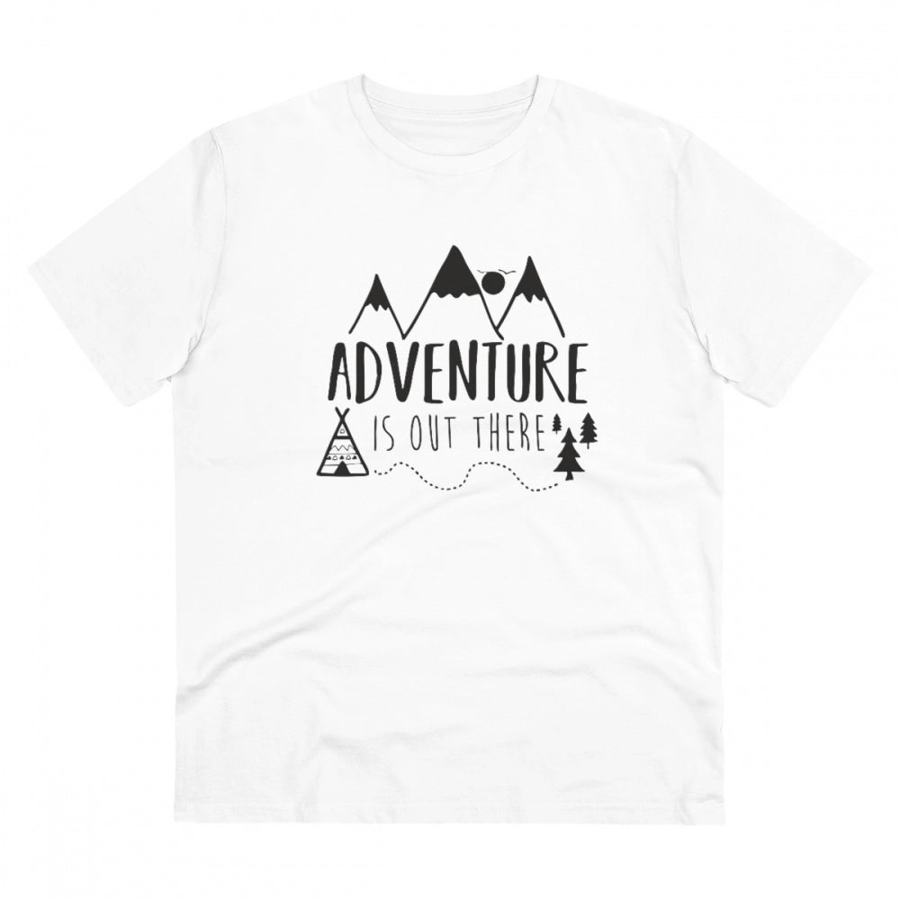 Men's PC Cotton Explore The Unseen Printed T Shirt