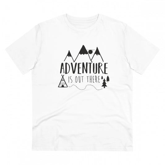 Men's PC Cotton Explore The Unseen Printed T Shirt