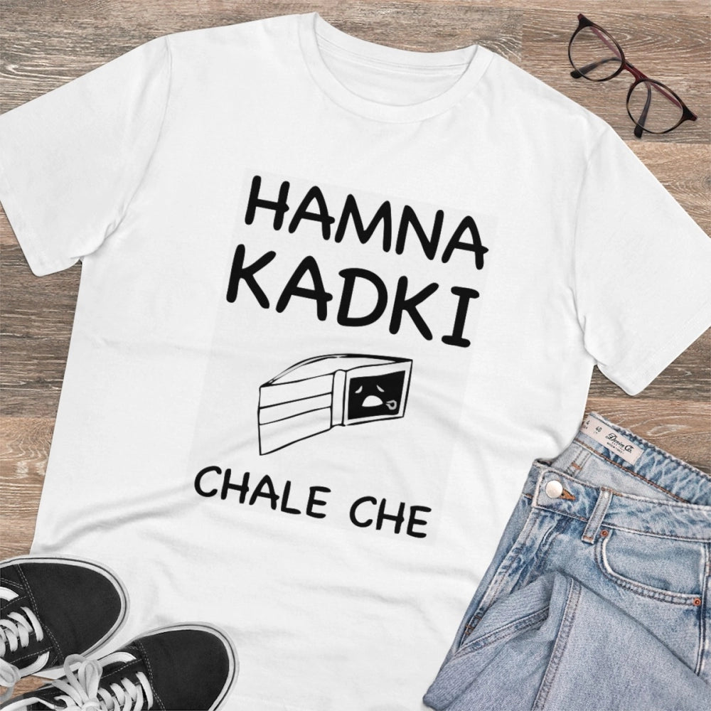 Men'S Pc Cotton Hamna Kadki Chale Che Printed T Shirt (Color